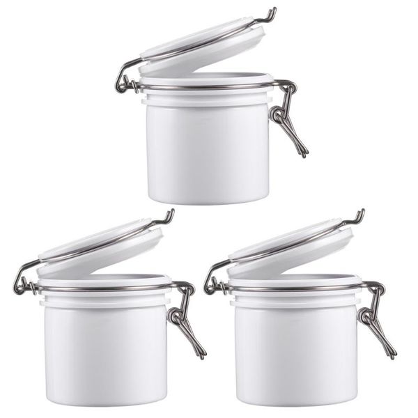 

false eyelashes 3pcs eyelash grafting glue storage jar beauty tool box