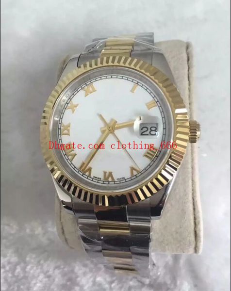

original box men's mechanical bp v2 asia 2813 movement 36mm romen dial 116231 116233 116234 316l steel original box luxury watches, Slivery;brown