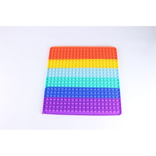 

large 40cmx40cm square rainbow rat killing pioneer children's toy