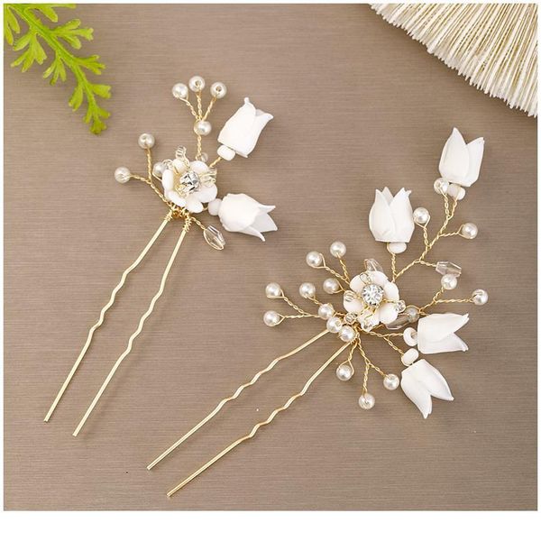 

wedding hair accessories crystal headdress jewellery flower hair comb headdress hair pins bridal ornaments femal qylpkt
