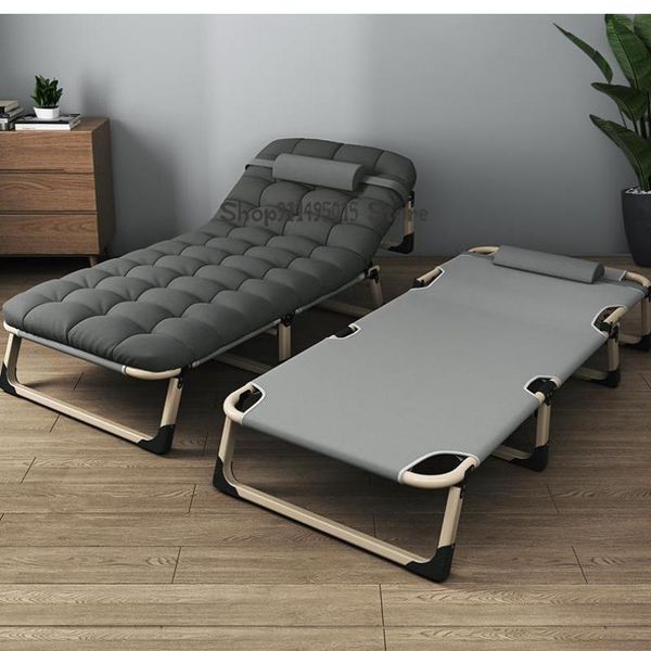 

camp furniture folding sheet man lunch break bed office nap artifact simple marching recliner portable home escort