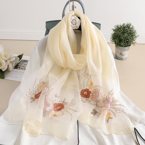 

scarves mujer bufanda autumn winter echarpes female wrap faux wool cape embroidered silk scarf sunscreen shawl cachecol feminino, Blue;gray