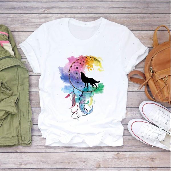 

tshirt women fashion flower t shirt women harajuku korean style graphic new kawaii short sleeve female t shirt, White