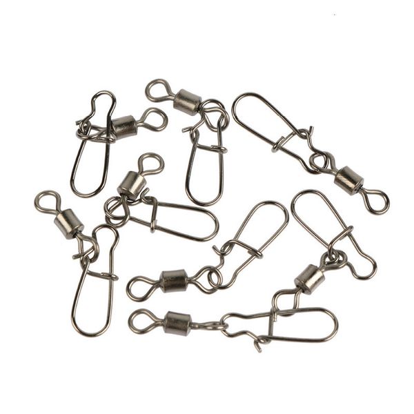 

high speed american 8-shaped ring + reinforced pin (10# -- 2#) connector swivel accessories bait hook
