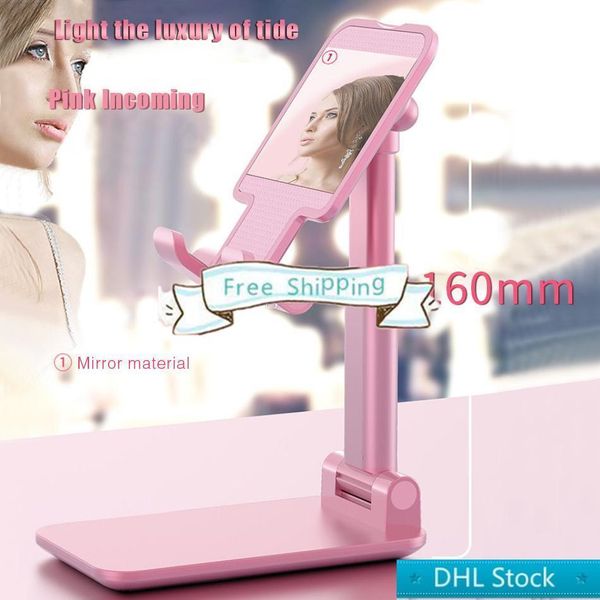 

stock dhl adjustable cell phone stand foldable portable phone stand extend support desk mobile phone holder stand for ip.....
