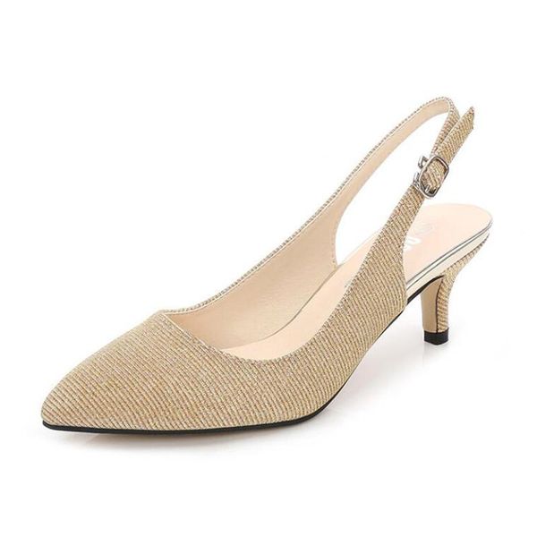 

women's fashion pointed toe high heel sandals, Black