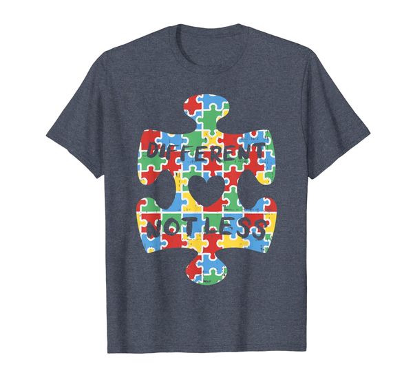 

Different Not Less Shirt Autism Awareness Puzzle Autistic, Mainly pictures