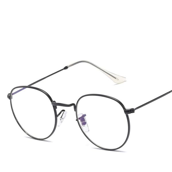 

s brand designed vintage oval optical spectacles frames women eye glasses sunglasses men gafas de sol l3447cj, White;black