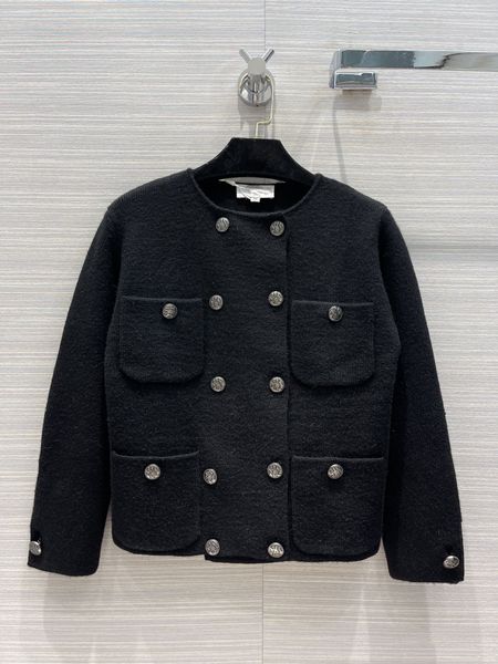 

2021 autumn milan runway jackets o neck long sleeve leisure and fashion brand same style women's coats designer 0817-11, Black;brown