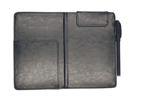 

business card files 2pcs/lots restaurant el cashier cover magnetic clip folder pu