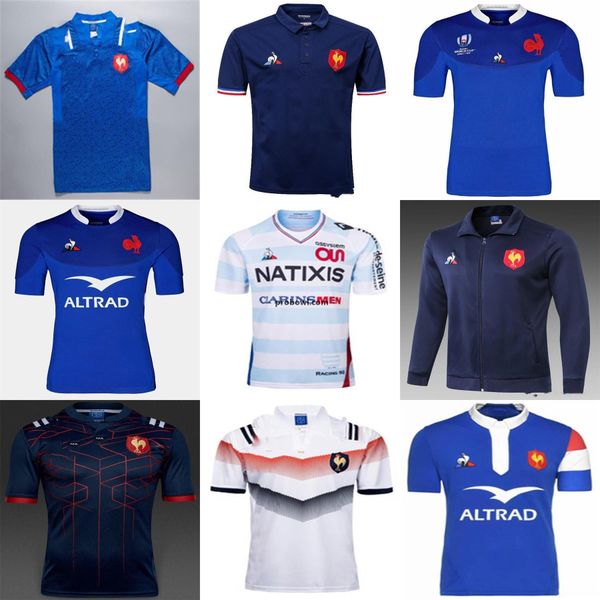 

2021 france super rugby jerseys 18 19 maillot de french jersey shirts, Black