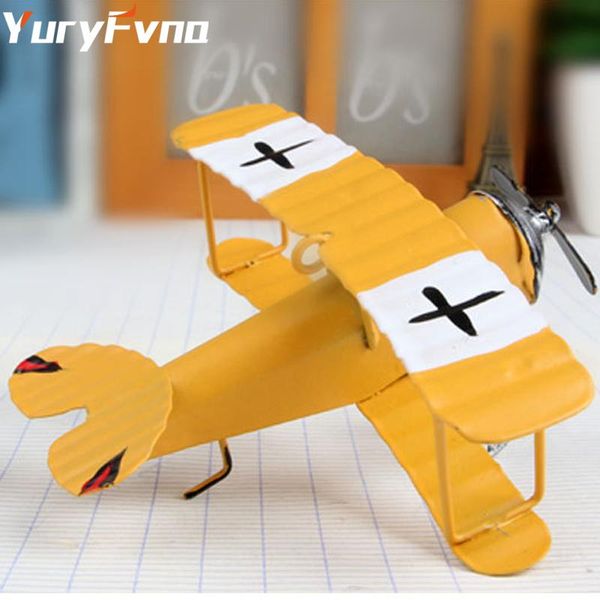 

decorative objects & figurines yuryfvna airplane figurine mini metal model aircraft pendant toys po props christmas tree ornament deskde