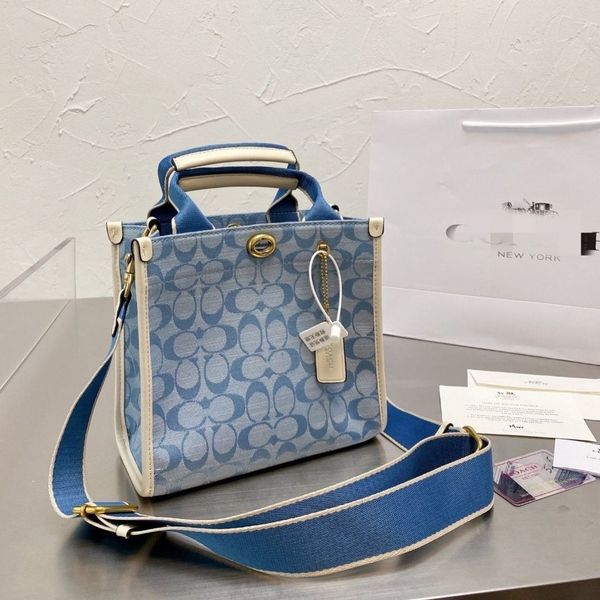

2021 new chambray printed tote canvas casual hand single shoulder messenger bag[finished on july 5]