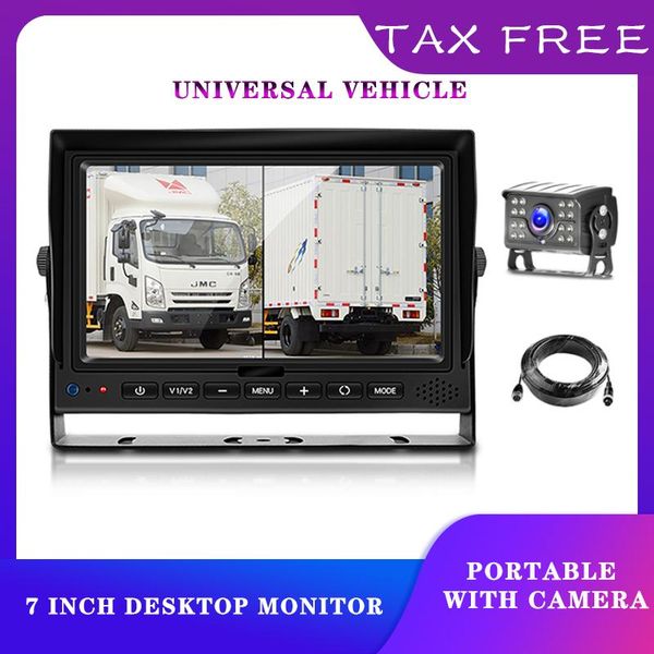

car video 7 inch android 9.0 headrest monitor1024*600hd 1080p touch screen wifi/usb/sd/h-d-m-i/fm mp5 player