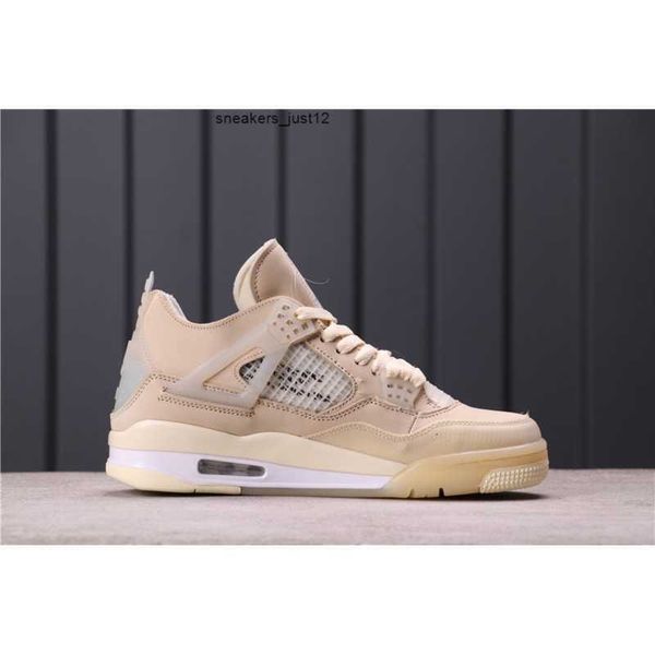 

new authentic 4s white x men basketball shoes jumpman 4 sail beige sp women designer shoe
