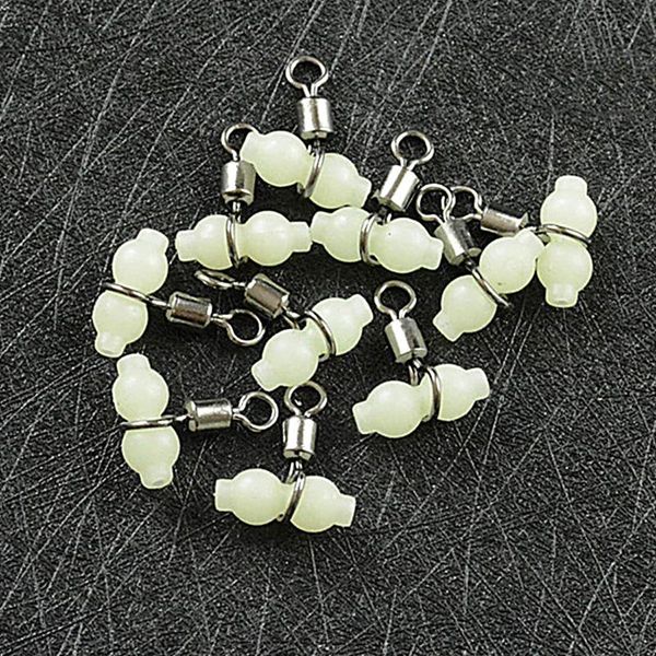 

fishing hooks sell easy catch 30pcs luminous cross line rolling swivel 3 way connector