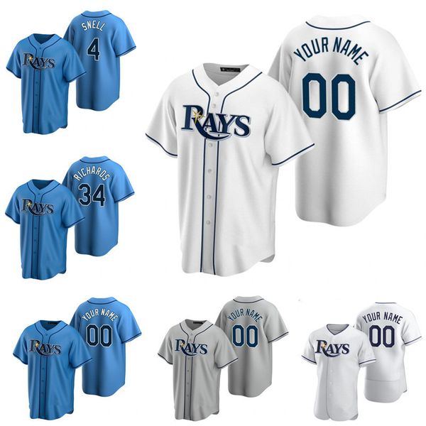 

tampa bay kevin kiermaier jersey 12 wade boggs 25 yoshitomo tsutsugo 13 manuel margot 11 hunter renfroe 17 austin meadows baseball jerseys, Blue;black