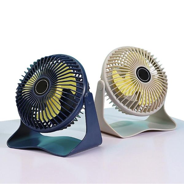 

mini portable usb rechargeable silent deskbig wind small fan 425b