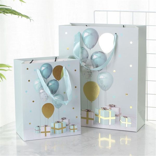 

gift wrap 12pcs/set bags packaging bag with hand shopping for wedding party