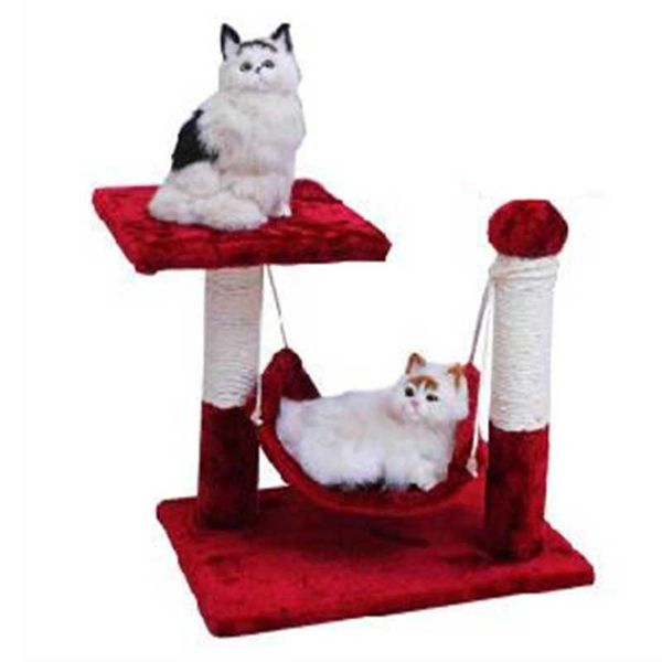 

cat beds & furniture hammock funny pet tree condo house double nest toy