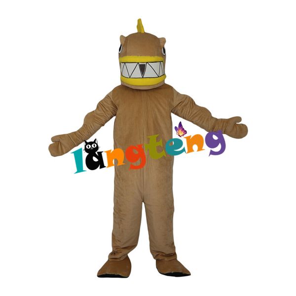 Mascot trajes849 peixe amarelo mascote trajes desenhos animados adulto desenhos animados peludo trajamento animal de férias