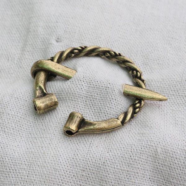 

pendant necklaces lanseis 10pcs viking pennanular brooch antique victorian scottish ethnic clothing tippet, Silver