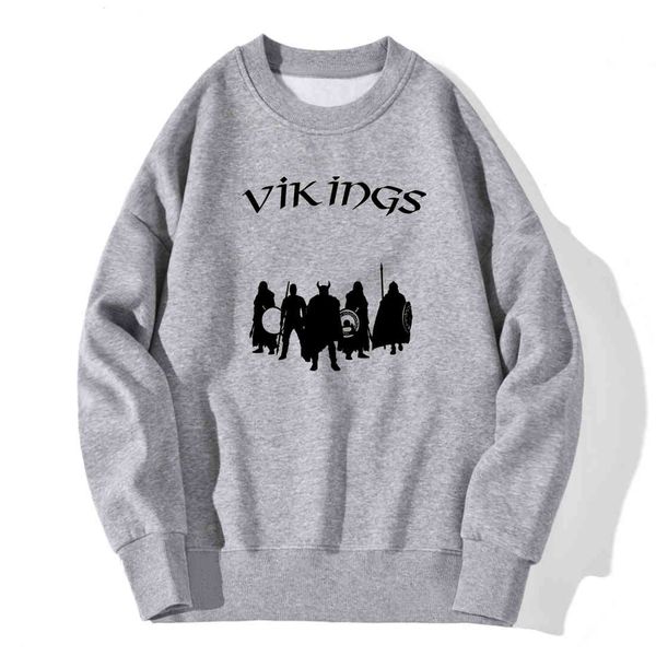 

vikings men's hoodie, casual street cloth, loose, brand, winter and autumn, Black