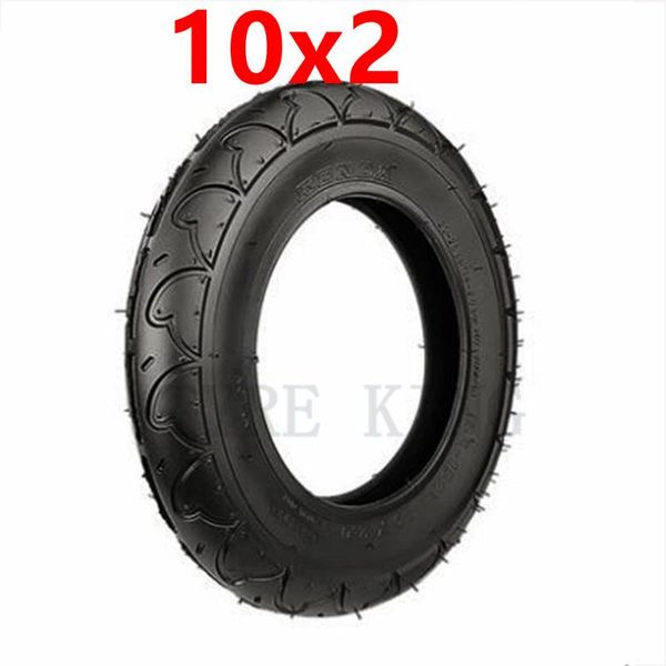 

motorcycle wheels & tires 10x2 inner and outer tyre 10 inch pneumatic wheel tire for electric scooter, balance car accessories