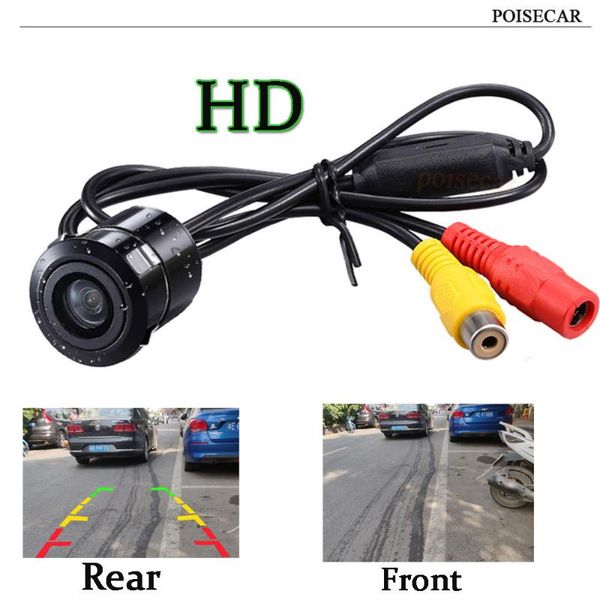 

car rear view cameras& parking sensors universal hd / front reverse backup camera waterproof 18.5mm