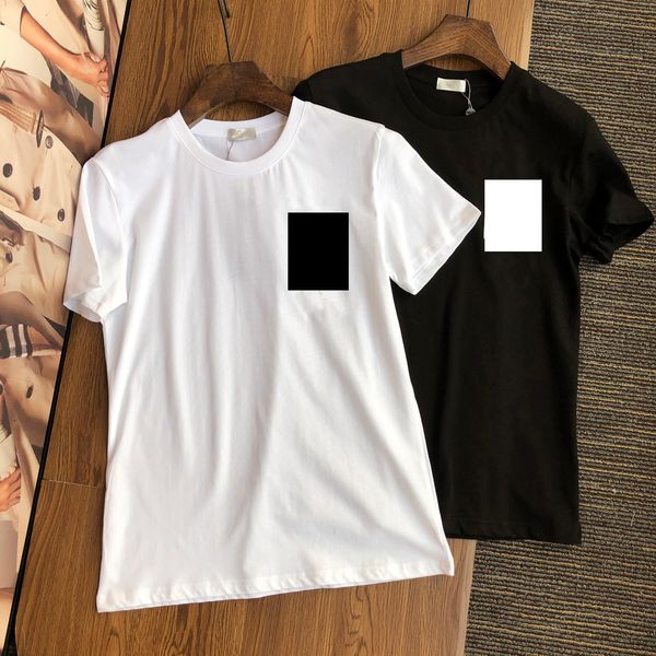 

2021 luxury designer t shirt fashion personality men and women design t shirt women t-shirt black and white s-xxl, White;black