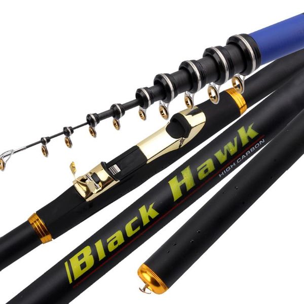 

carbon fiber fishing rod rotate m strong rock fishing pole feeder 3.6m 4.5m 5.4m 6.3m surfing throwing travel