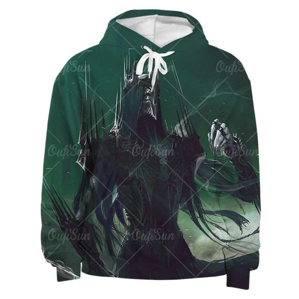 

3d lion head printed men's hoodie, casual, simple, fashionable, sportswear, street, with animal characters, new 2021 series, Black