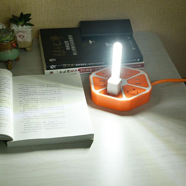 

8 led mini portable usb night light camping usb lighting for pc lapmobile power bank lights & lighting