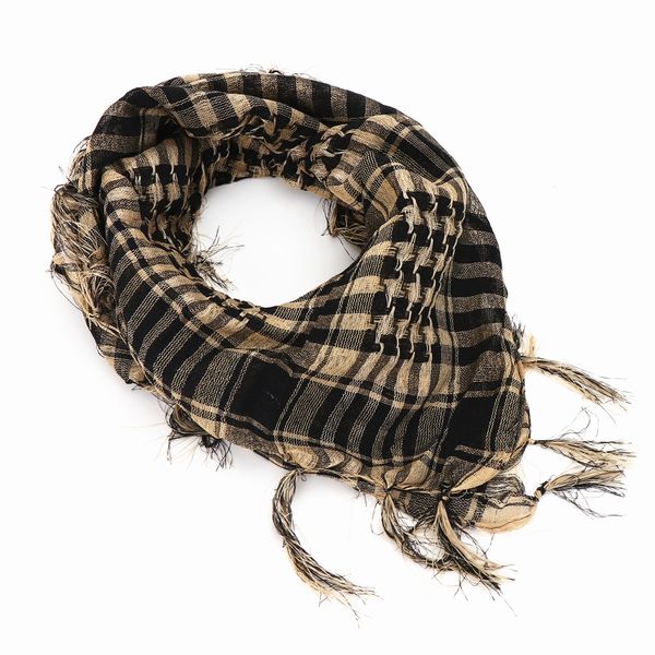 

outdoor hiking scarves military arab tactical desert scarf army headshawl with tassel for men women bandana scarf mask, Blue;gray