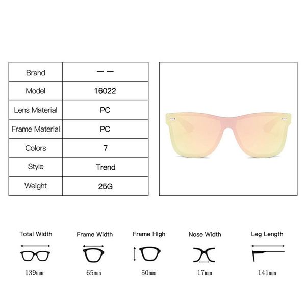 

men rice sunglasses sunglasses glasses new 2021 ladies luxury shades retro colorful sun nails pink mirror siamese for women kfhjd, White;black