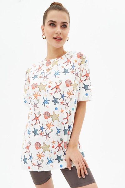 

women's t-shirt women slit oversize short sleeve t-shirts sport stylish 2021 fashion, White