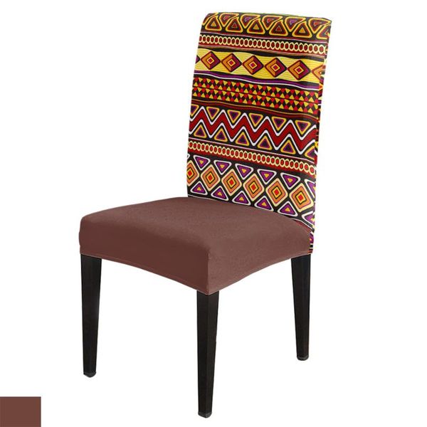 

chair covers triangle african art ethnic print cover for dining room table chairs kitchen tablecloth home decor