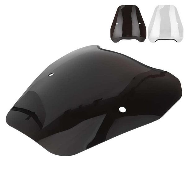 

motorcycle windshield retro universal style wind deflector windscreen front headlight fairing part