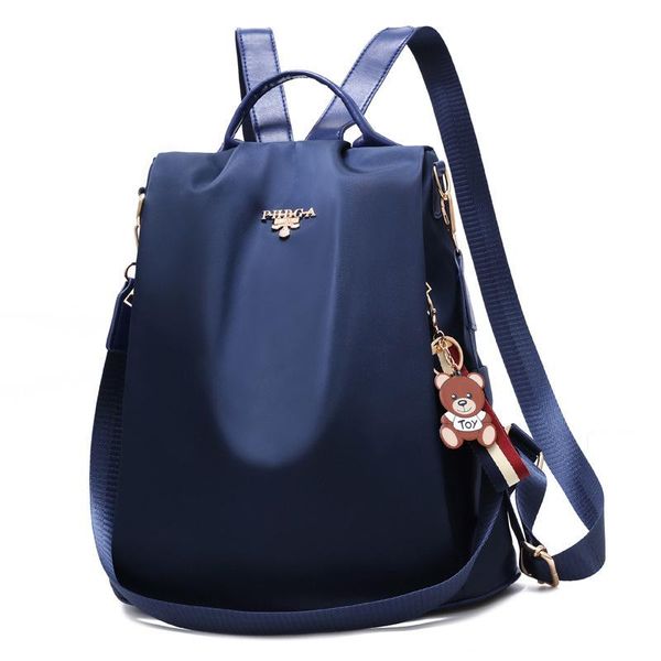

backpack 2021 spring fashion women's korean pu leather bag large capacity single shoulder messenger
