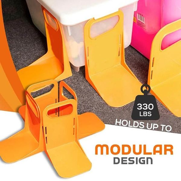 

2pcs creative car trunk storage box fixed partition car plastic baffle solid baffle back auto trunk fixed rack holder drophsip