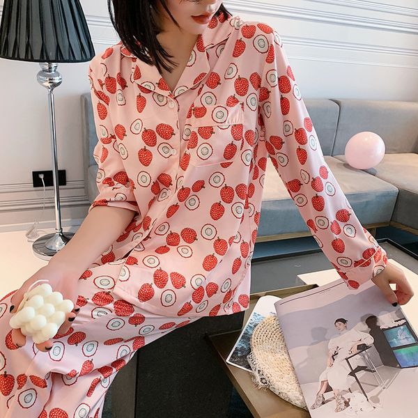 

women's printing fruit 2pcs pigment 9w4p, Black;red