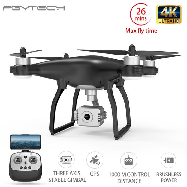 

pgy new x35 drone wifi gps 4k hd camera profissional brushless motor drones gimbal stabilizer 26 minute flight rc quadcopter