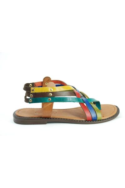 

sandals colorful spring detail, Black