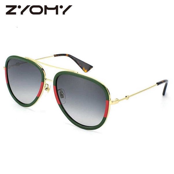 

sun glasses q oversized oval men women sunglasses goggles brand designer eyewear accessories big frame little bee oculos de sol 2021 fashion, White;black