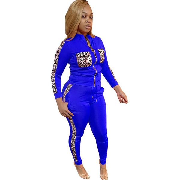 

plus size tracksuits women clothing two piece set leopard 5xl 4xl 3xl 2xl 2 pants zestawy conjuntos, Black