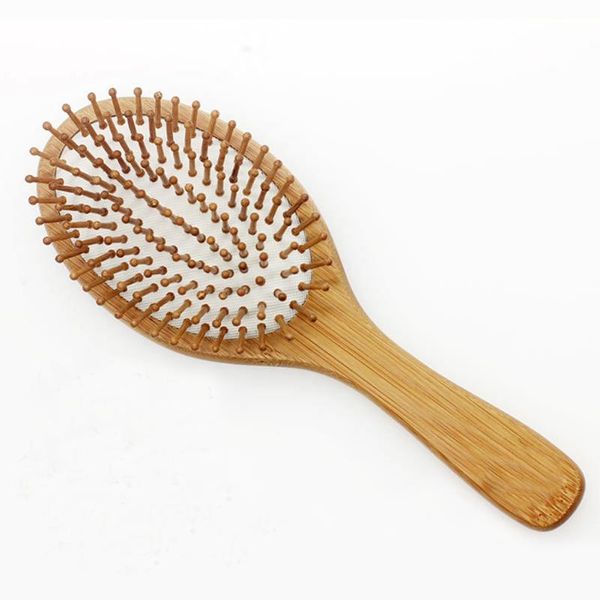 

hair brushes styling beauty combs vent bamboo wooden massager care, Silver