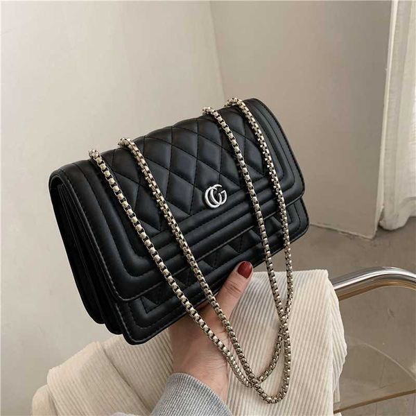 

evening bags 2021 fashion luxury lady chain messenger bag designer series classic high-quality shoulder small square handbag