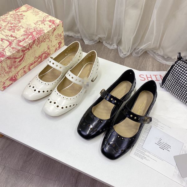 

classic mary jane doll shoes.playful lovely. inner outer leather. highly recommended by european and american stars, Black