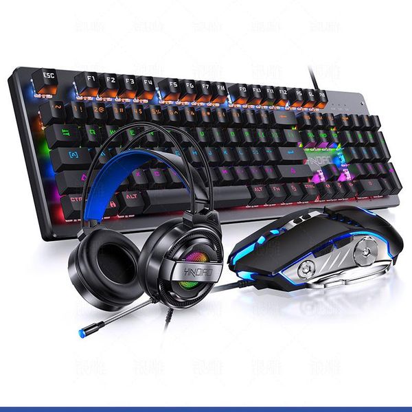 

keyboard mouse combos mechanical gaming headphone combo with replaceable switch backlit game for gamers grb teclado