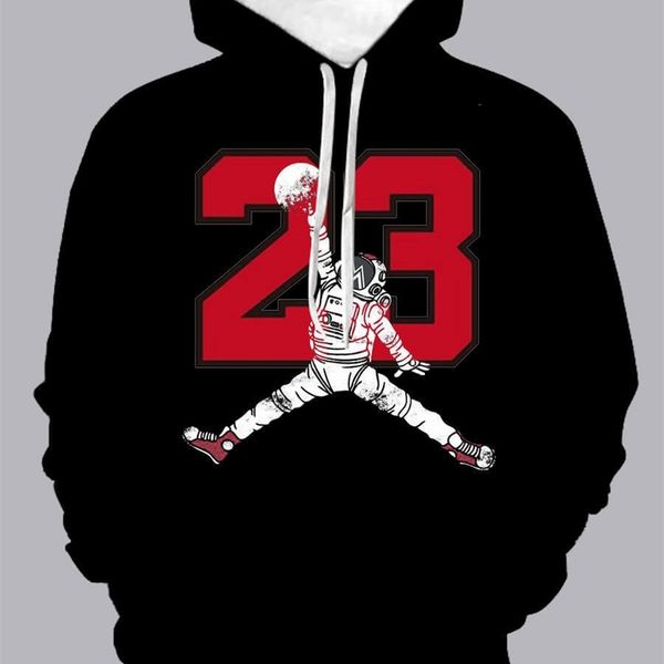 

2020 men's hoodie, casual sweater, 3d children's hoodie, Black